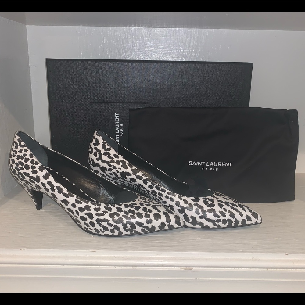 Like New - Saint Laurent Kitten Heel